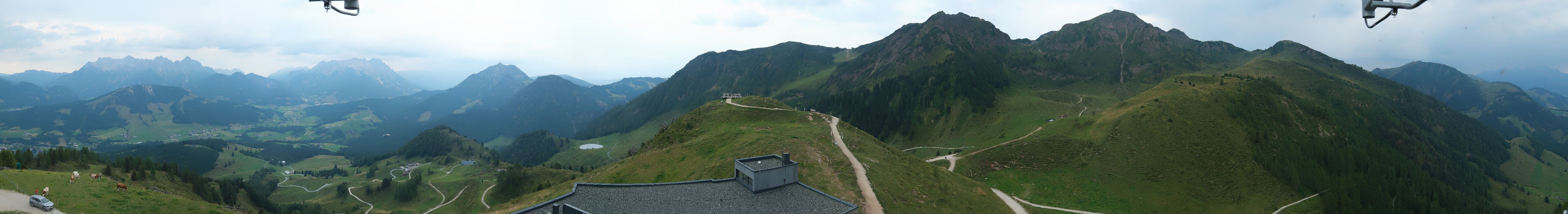 Archiv Foto Webcam Panorama vom Lärchfilzkogel 1645m