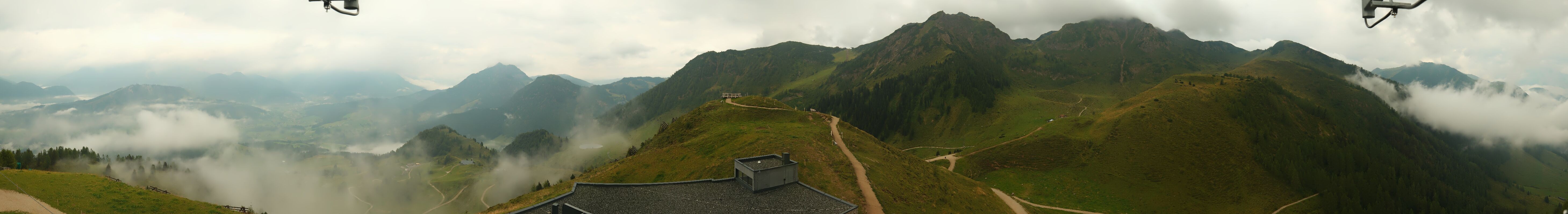 Archiv Foto Webcam Panorama vom Lärchfilzkogel 1645m