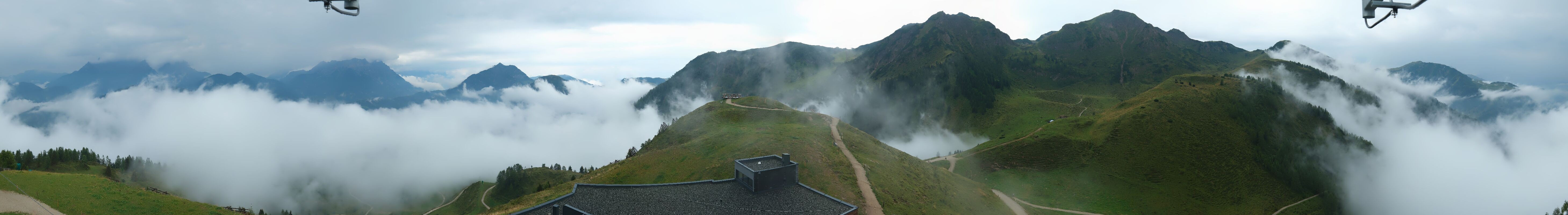 Archiv Foto Webcam Panorama vom Lärchfilzkogel 1645m