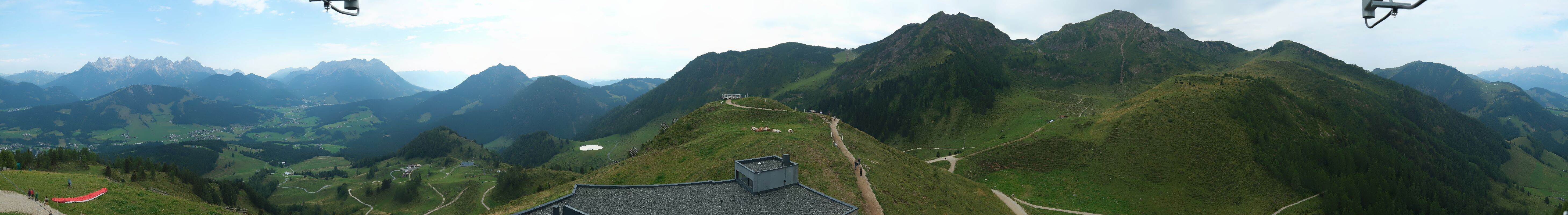 Archiv Foto Webcam Panorama vom Lärchfilzkogel 1645m