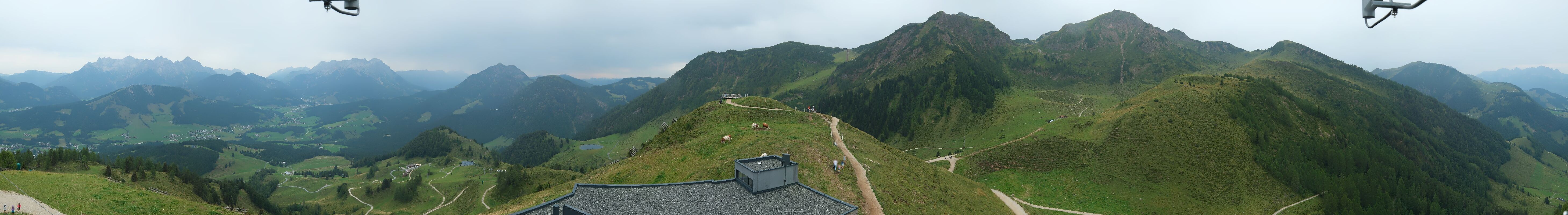 Archiv Foto Webcam Panorama vom Lärchfilzkogel 1645m
