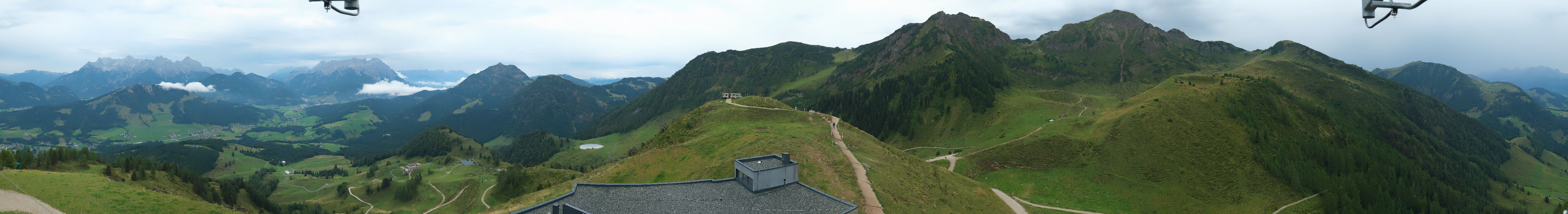 Archiv Foto Webcam Panorama vom Lärchfilzkogel 1645m