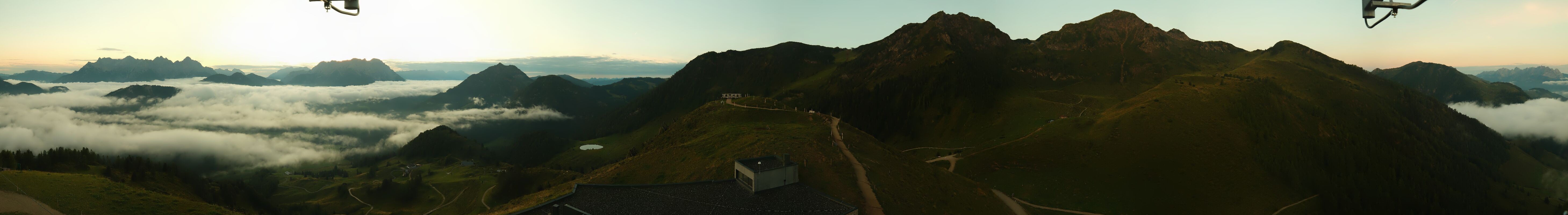 Archiv Foto Webcam Panorama vom Lärchfilzkogel 1645m