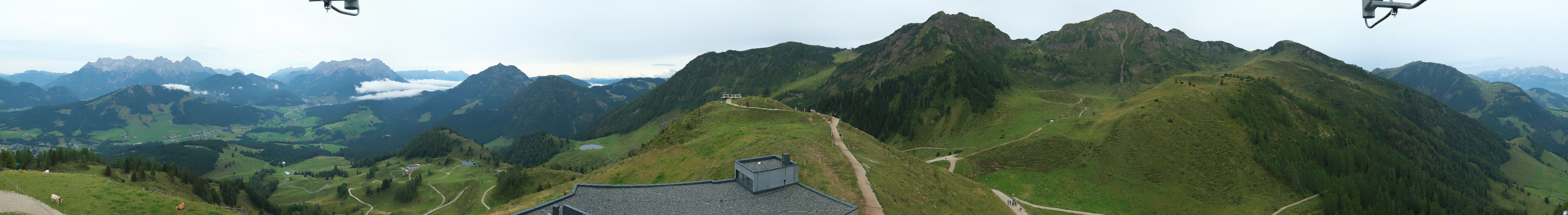 Archiv Foto Webcam Panorama vom Lärchfilzkogel 1645m