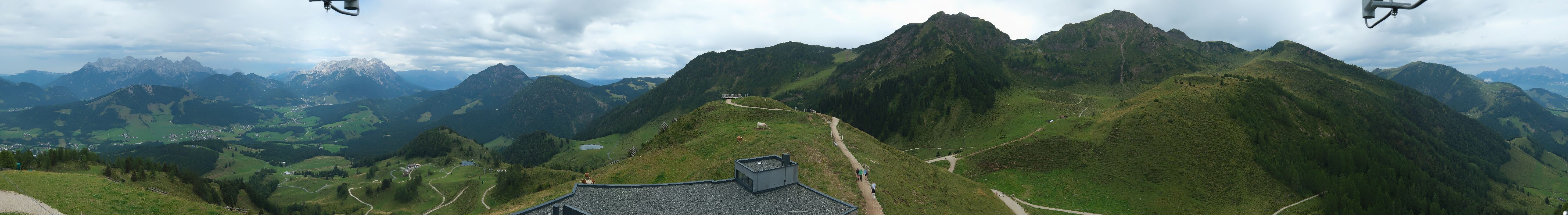 Archiv Foto Webcam Panorama vom Lärchfilzkogel 1645m