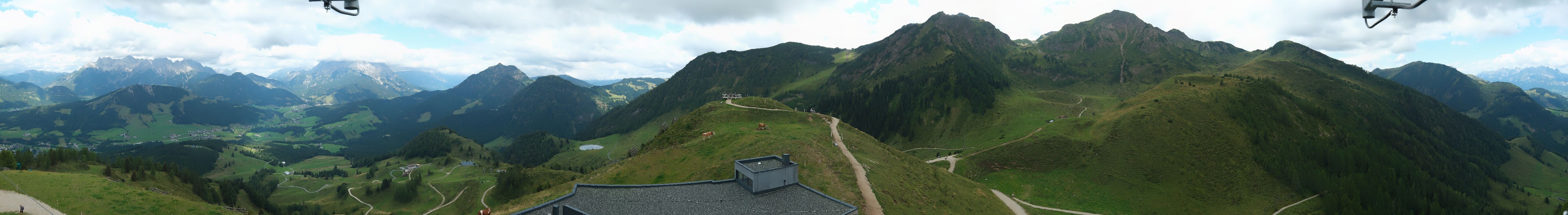 Archiv Foto Webcam Panorama vom Lärchfilzkogel 1645m