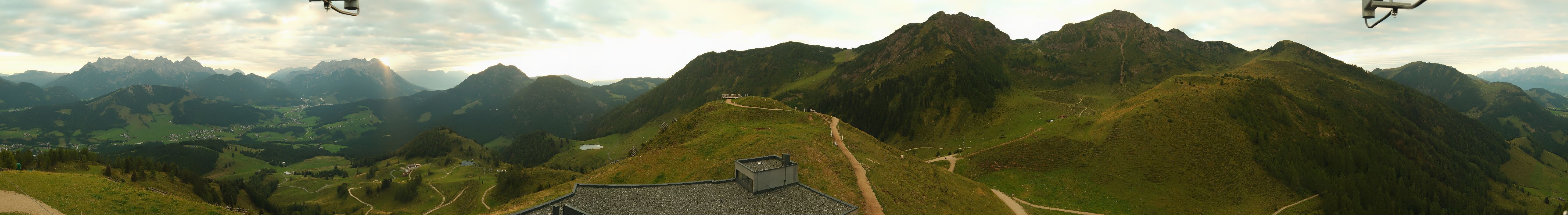 Archiv Foto Webcam Panorama vom Lärchfilzkogel 1645m