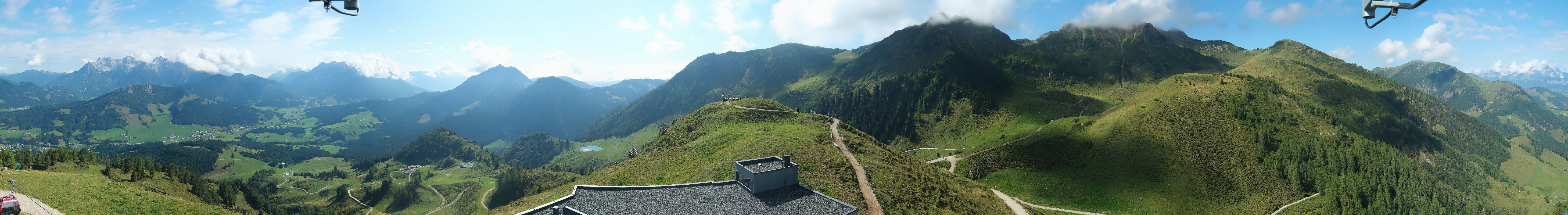 Archiv Foto Webcam Panorama vom Lärchfilzkogel 1645m