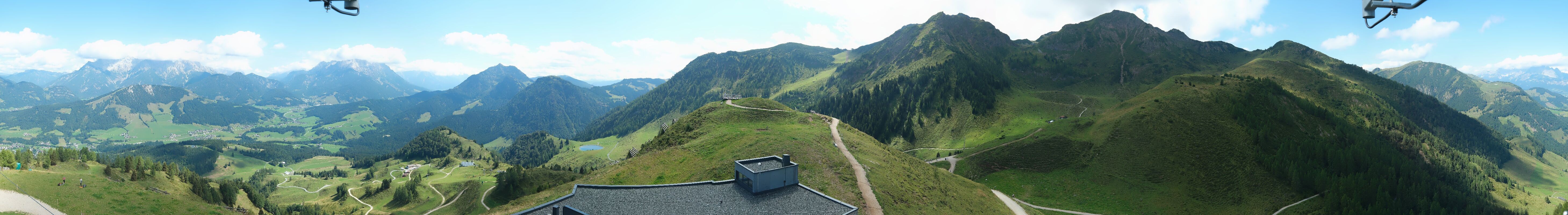 Archiv Foto Webcam Panorama vom Lärchfilzkogel 1645m