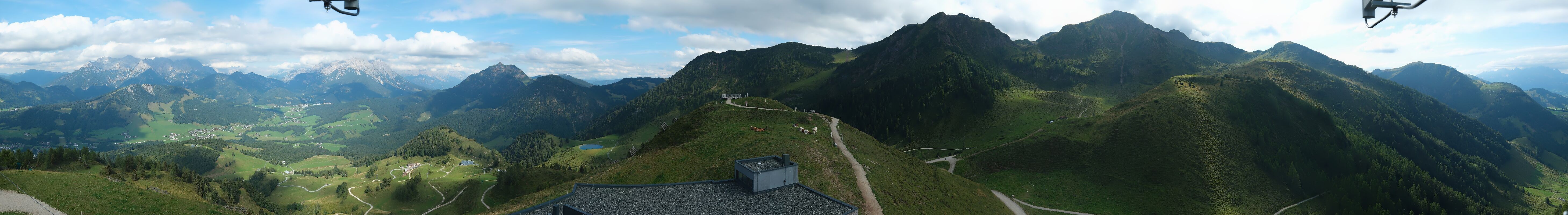 Archiv Foto Webcam Panorama vom Lärchfilzkogel 1645m