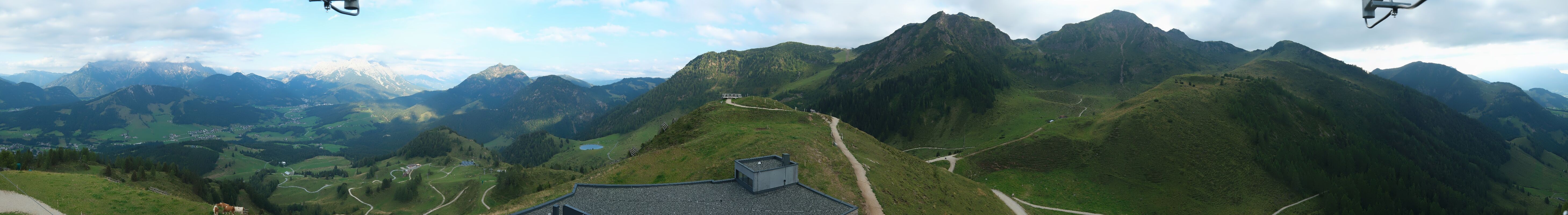 Archiv Foto Webcam Panorama vom Lärchfilzkogel 1645m