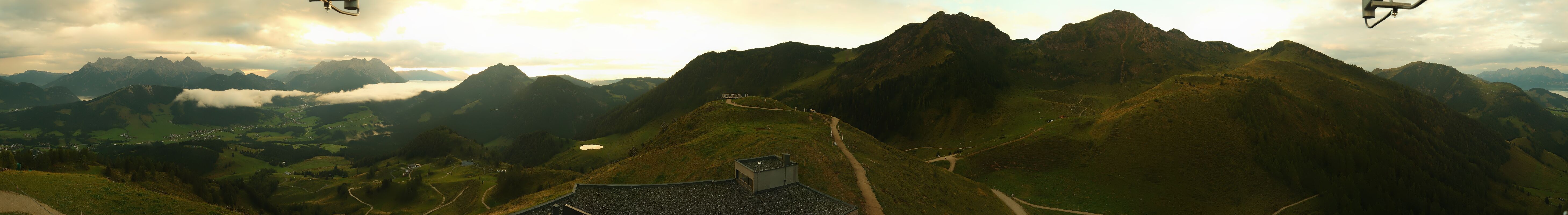 Archiv Foto Webcam Panorama vom Lärchfilzkogel 1645m