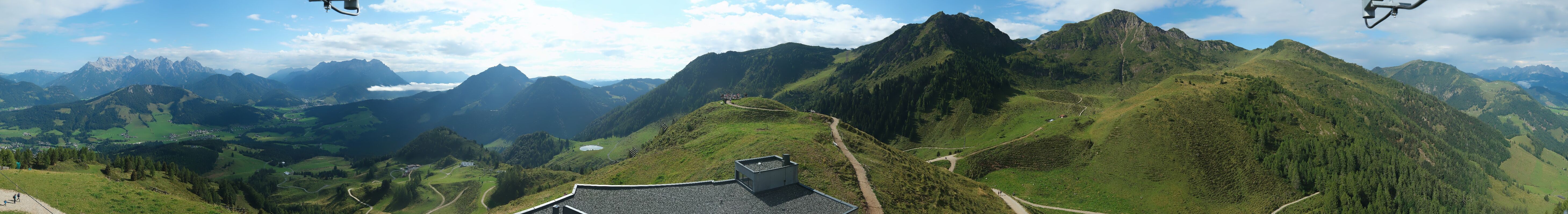 Archiv Foto Webcam Panorama vom Lärchfilzkogel 1645m