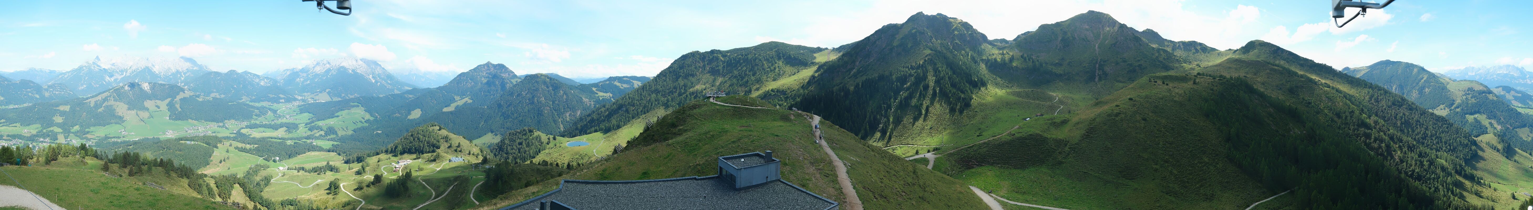 Archiv Foto Webcam Panorama vom Lärchfilzkogel 1645m