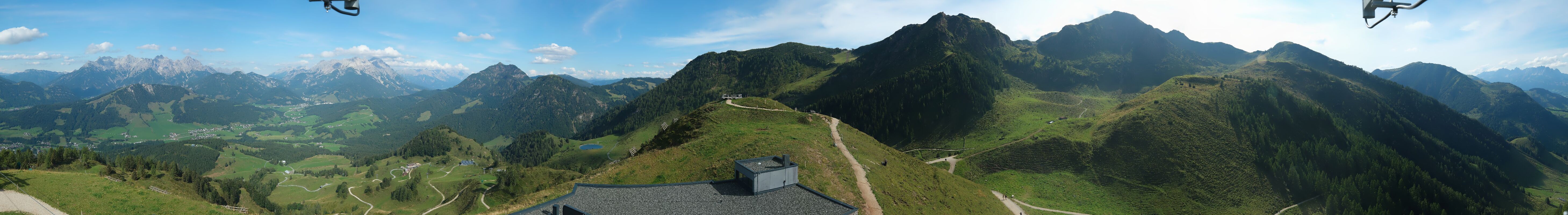 Archiv Foto Webcam Panorama vom Lärchfilzkogel 1645m