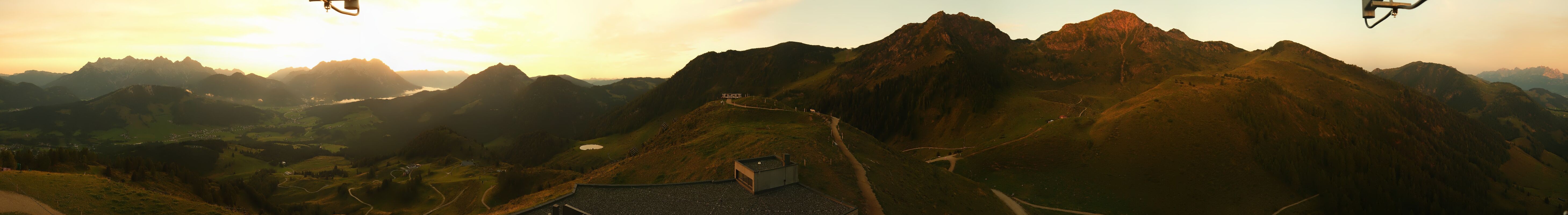Archiv Foto Webcam Panorama vom Lärchfilzkogel 1645m