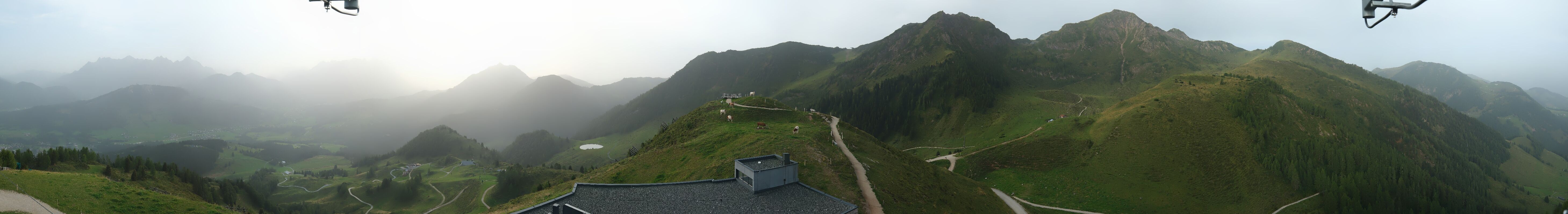 Archiv Foto Webcam Panorama vom Lärchfilzkogel 1645m