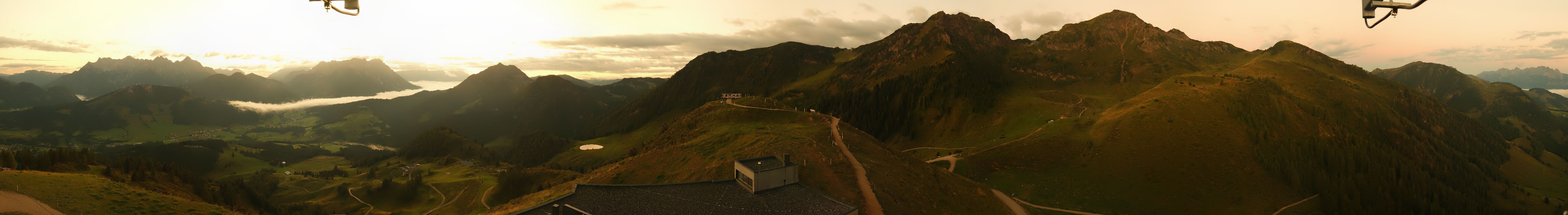 Archiv Foto Webcam Panorama vom Lärchfilzkogel 1645m