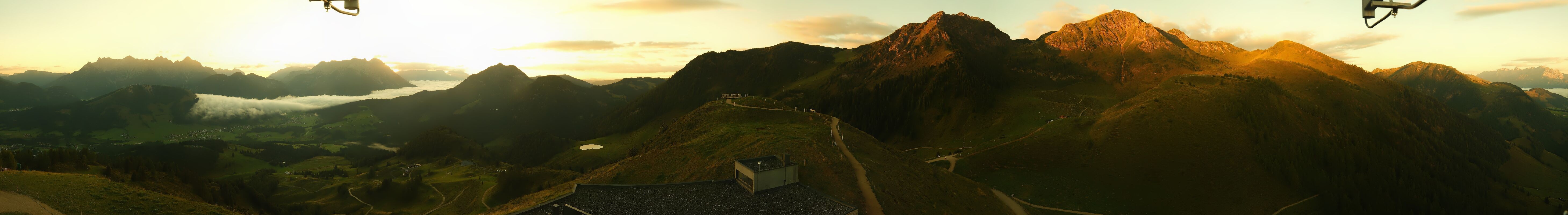 Archiv Foto Webcam Panorama vom Lärchfilzkogel 1645m