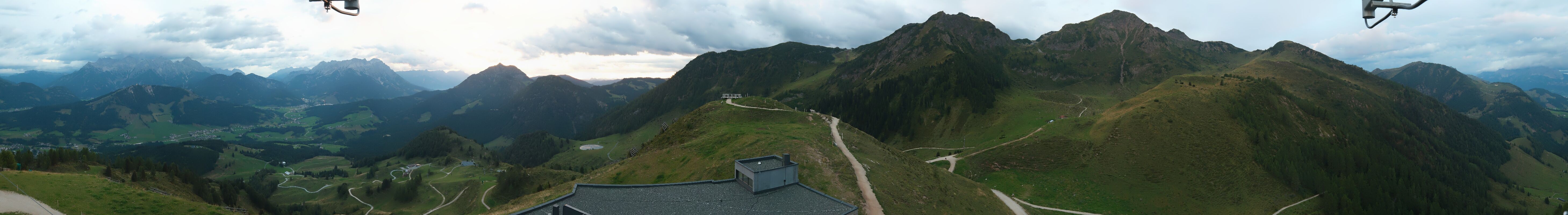 Archiv Foto Webcam Panorama vom Lärchfilzkogel 1645m