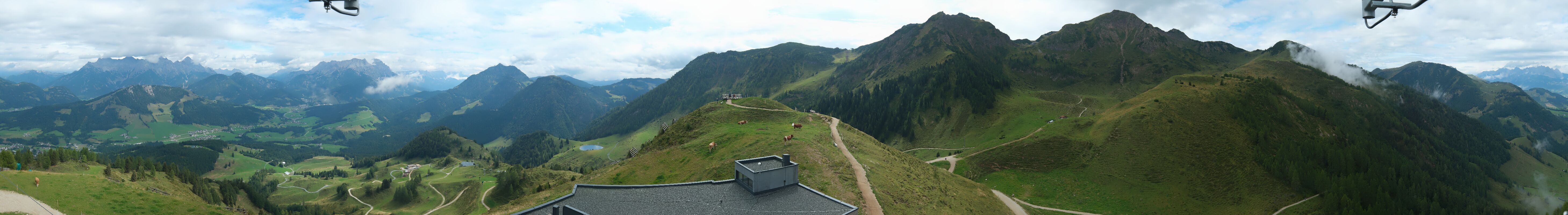 Archiv Foto Webcam Panorama vom Lärchfilzkogel 1645m