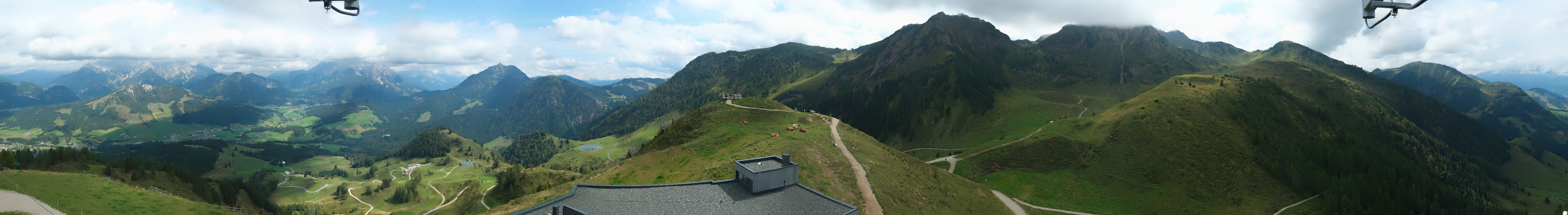 Archiv Foto Webcam Panorama vom Lärchfilzkogel 1645m