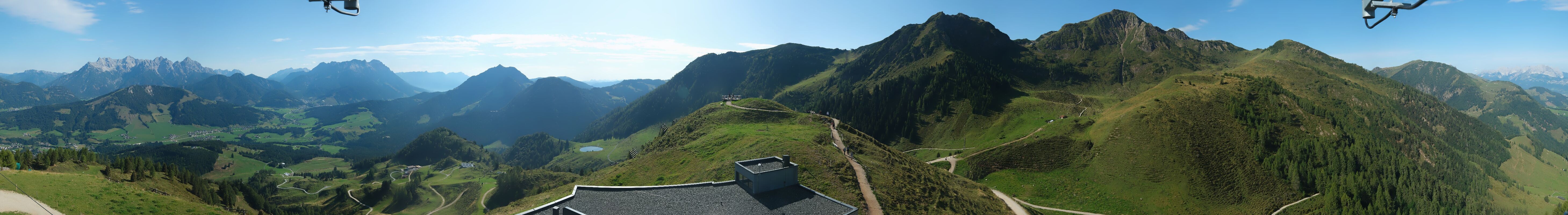 Archiv Foto Webcam Panorama vom Lärchfilzkogel 1645m