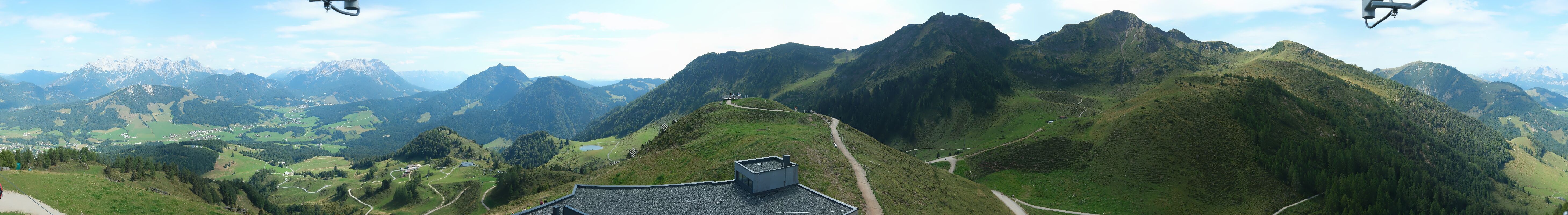 Archiv Foto Webcam Panorama vom Lärchfilzkogel 1645m