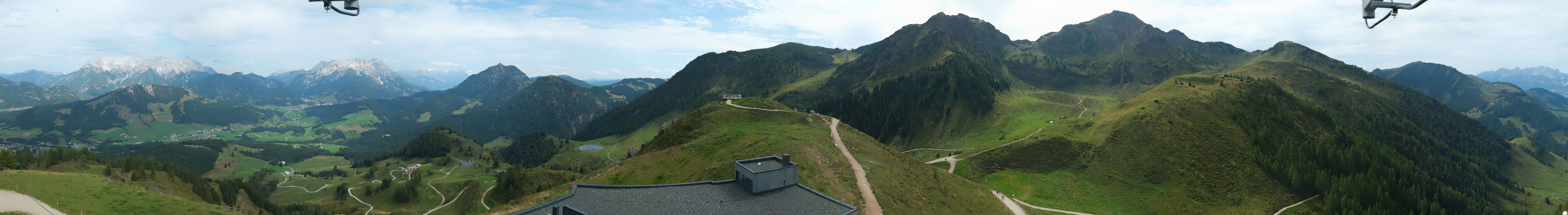 Archiv Foto Webcam Panorama vom Lärchfilzkogel 1645m