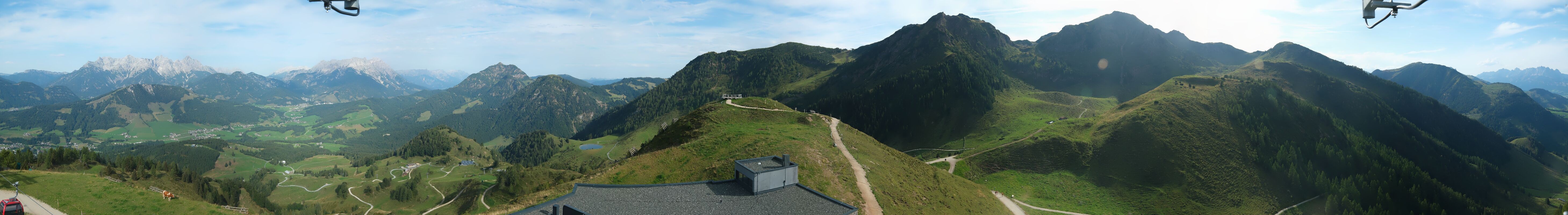 Archiv Foto Webcam Panorama vom Lärchfilzkogel 1645m