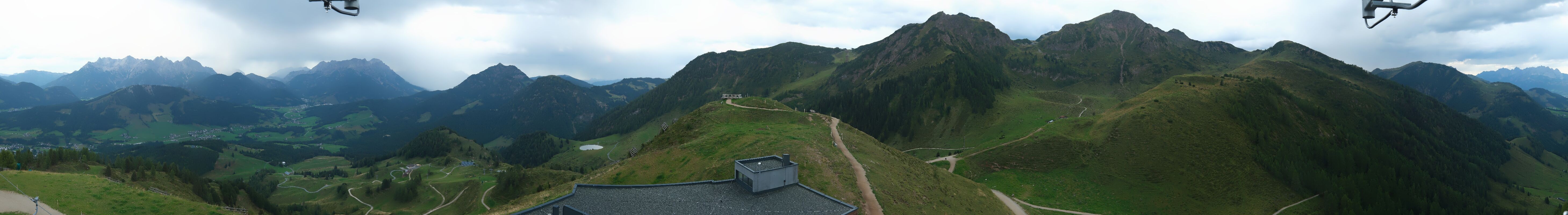 Archiv Foto Webcam Panorama vom Lärchfilzkogel 1645m