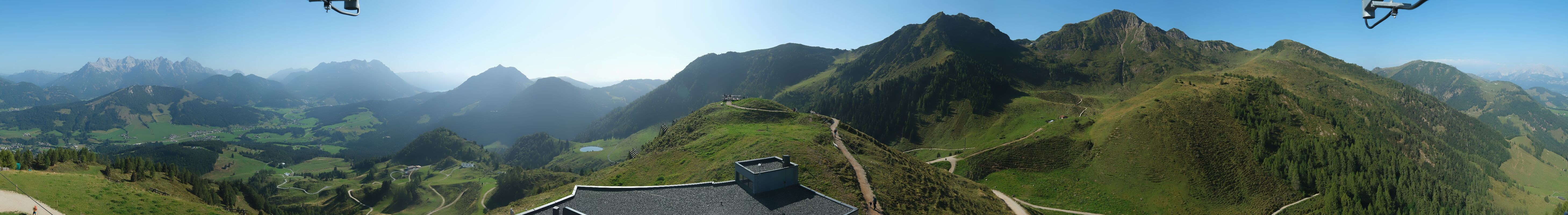 Archiv Foto Webcam Panorama vom Lärchfilzkogel 1645m