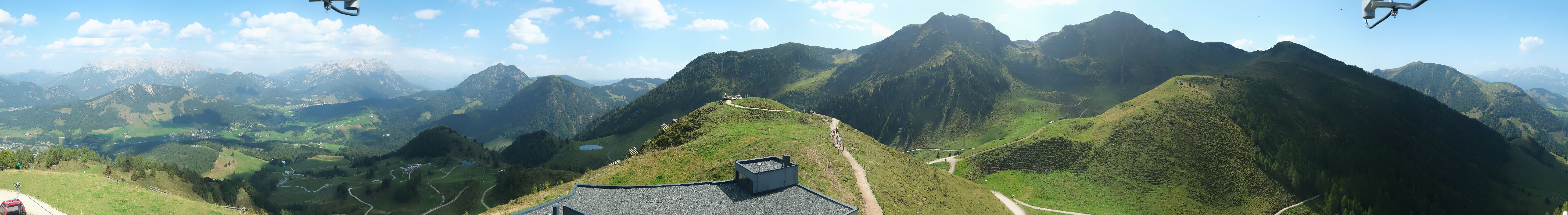 Archiv Foto Webcam Panorama vom Lärchfilzkogel 1645m