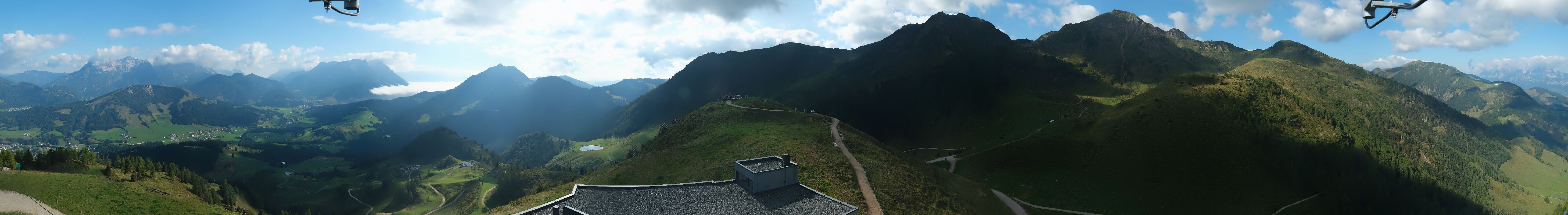 Archiv Foto Webcam Panorama vom Lärchfilzkogel 1645m
