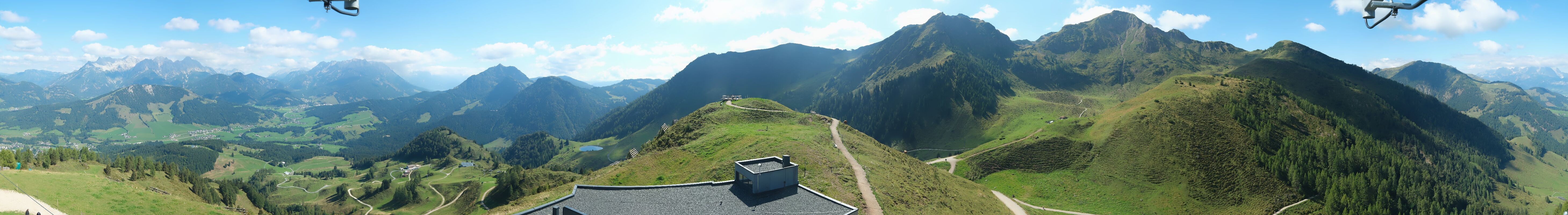 Archiv Foto Webcam Panorama vom Lärchfilzkogel 1645m