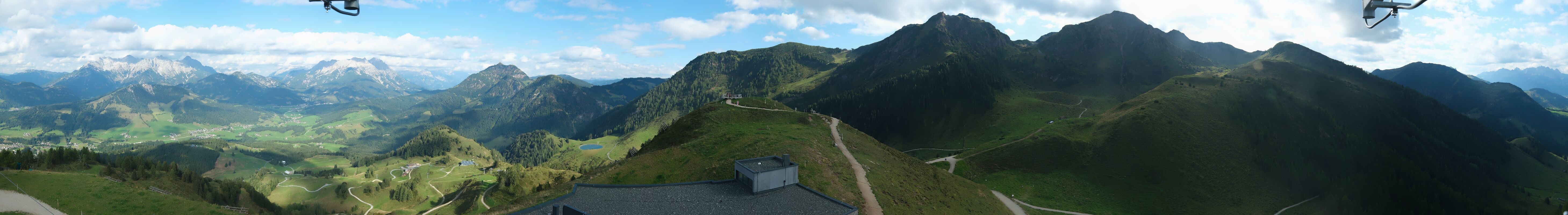 Archiv Foto Webcam Panorama vom Lärchfilzkogel 1645m