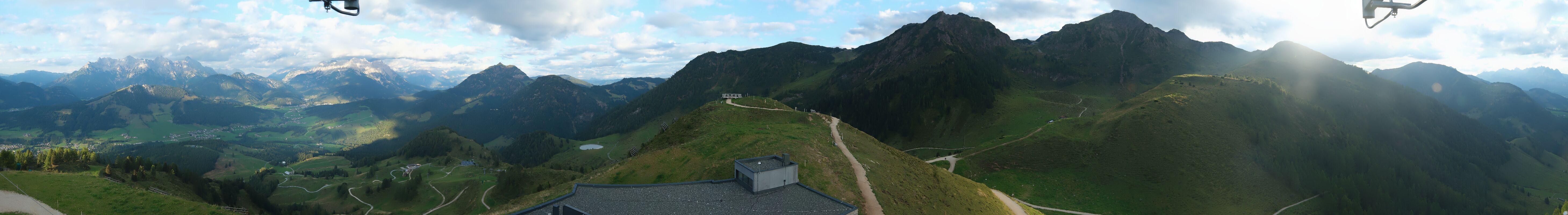 Archiv Foto Webcam Panorama vom Lärchfilzkogel 1645m