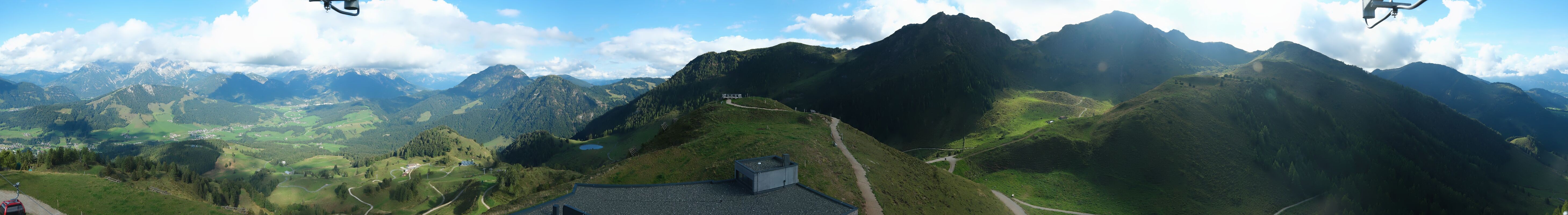 Archiv Foto Webcam Panorama vom Lärchfilzkogel 1645m