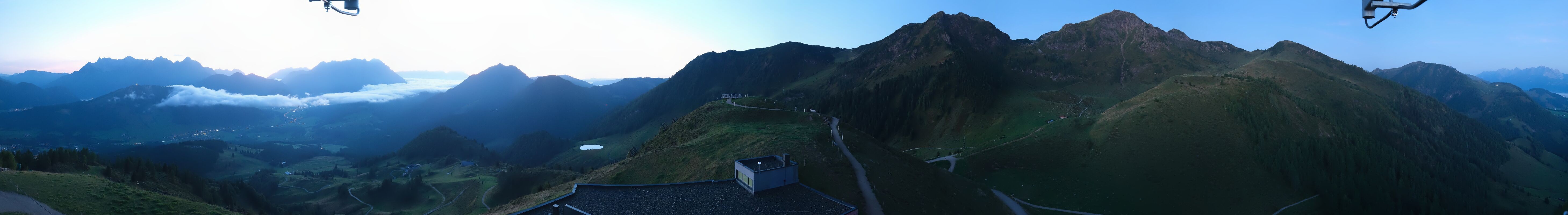Archiv Foto Webcam Panorama vom Lärchfilzkogel 1645m