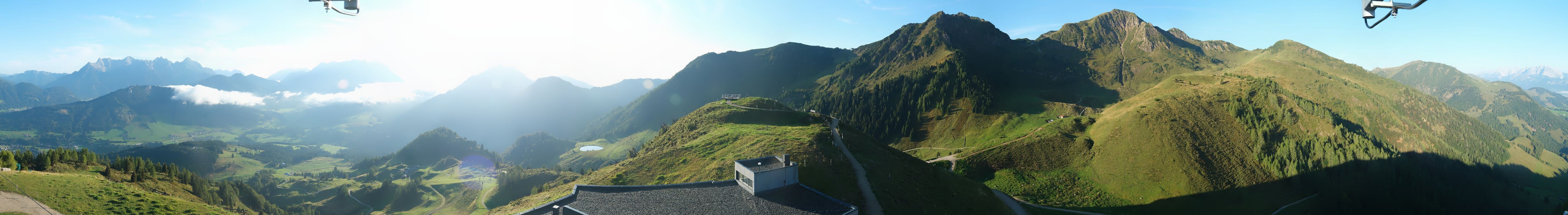 Archiv Foto Webcam Panorama vom Lärchfilzkogel 1645m