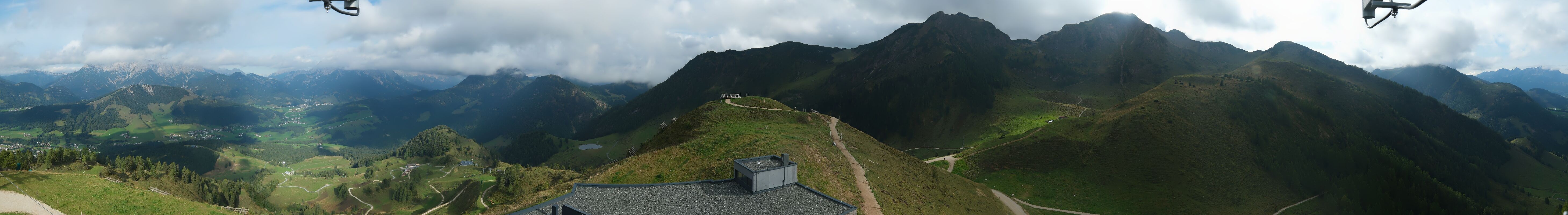 Archiv Foto Webcam Panorama vom Lärchfilzkogel 1645m