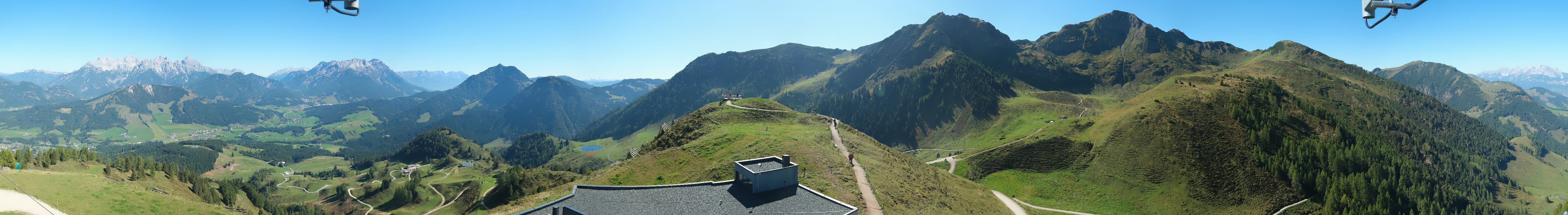 Archiv Foto Webcam Panorama vom Lärchfilzkogel 1645m
