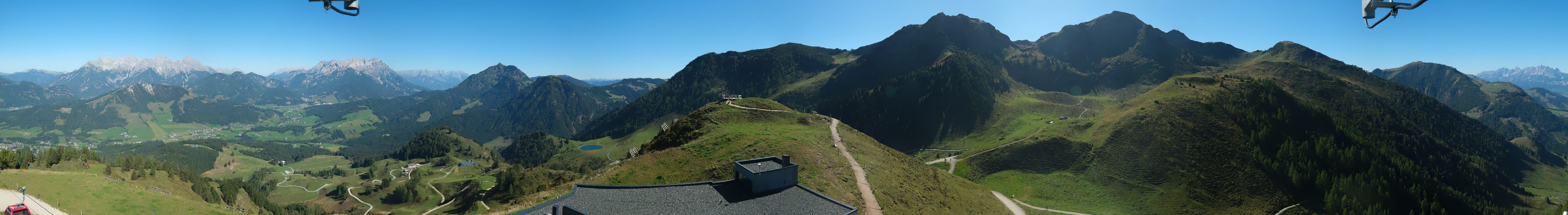 Archiv Foto Webcam Panorama vom Lärchfilzkogel 1645m
