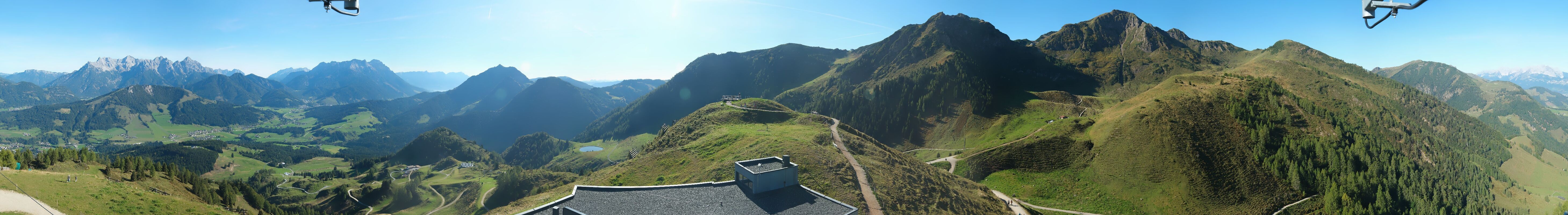 Archiv Foto Webcam Panorama vom Lärchfilzkogel 1645m