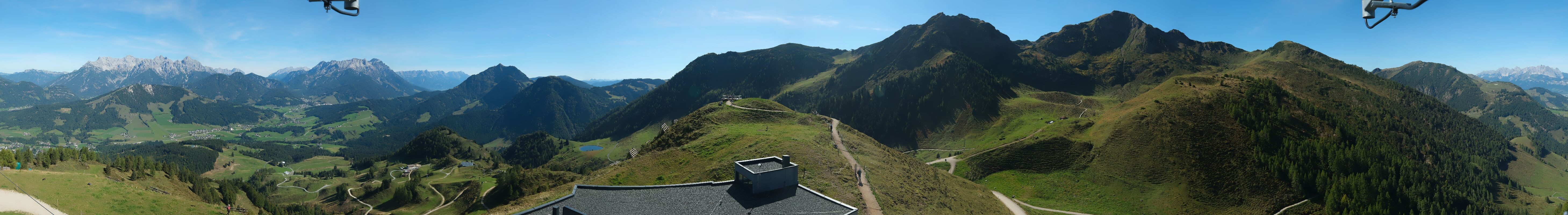Archiv Foto Webcam Panorama vom Lärchfilzkogel 1645m