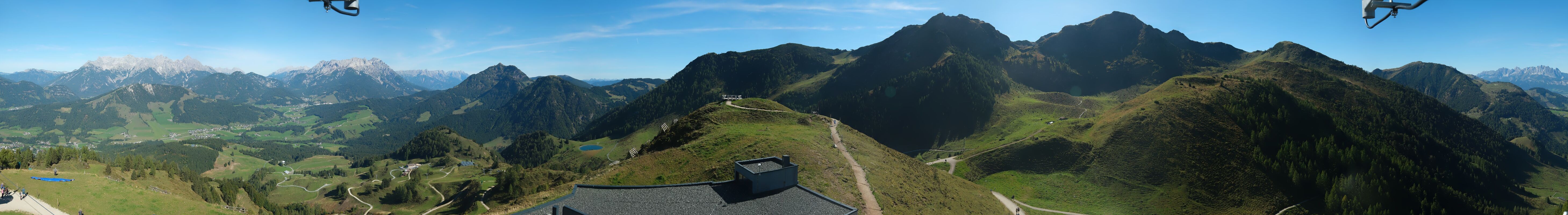 Archiv Foto Webcam Panorama vom Lärchfilzkogel 1645m