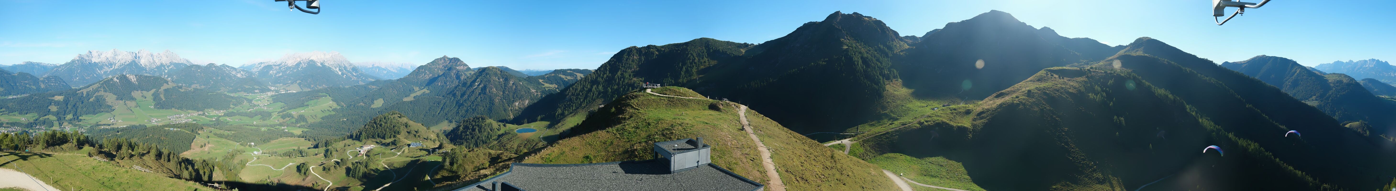 Archiv Foto Webcam Panorama vom Lärchfilzkogel 1645m