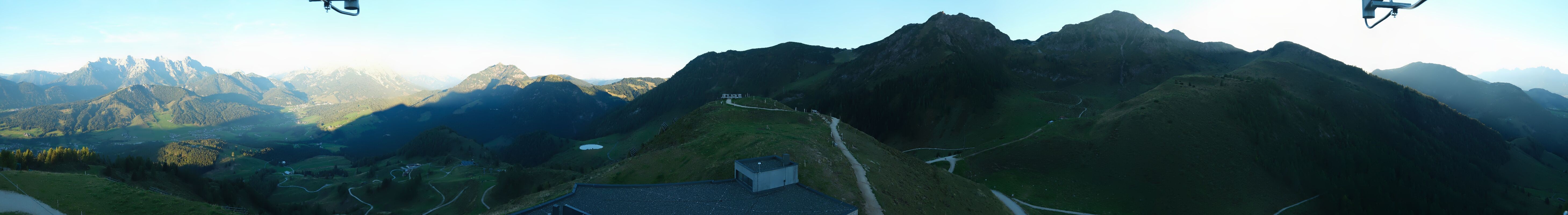 Archiv Foto Webcam Panorama vom Lärchfilzkogel 1645m