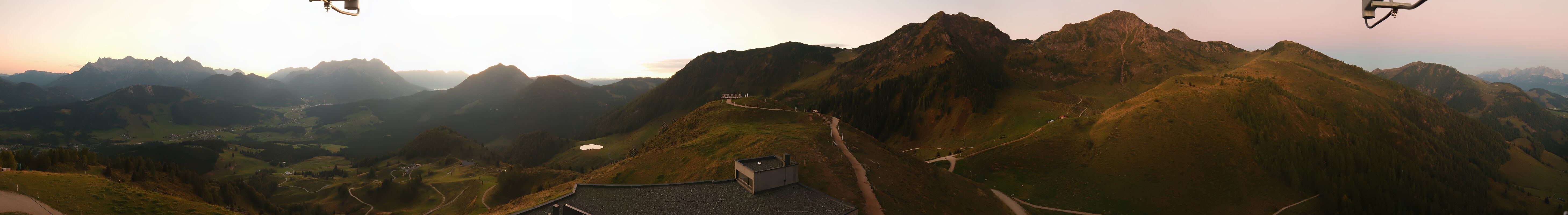 Archiv Foto Webcam Panorama vom Lärchfilzkogel 1645m