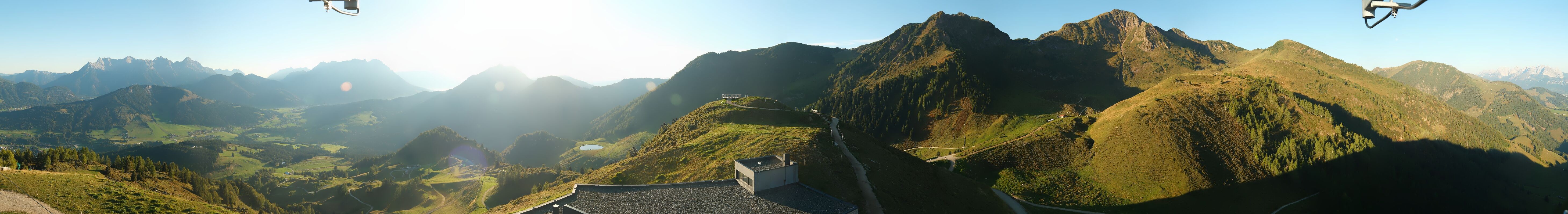 Archiv Foto Webcam Panorama vom Lärchfilzkogel 1645m
